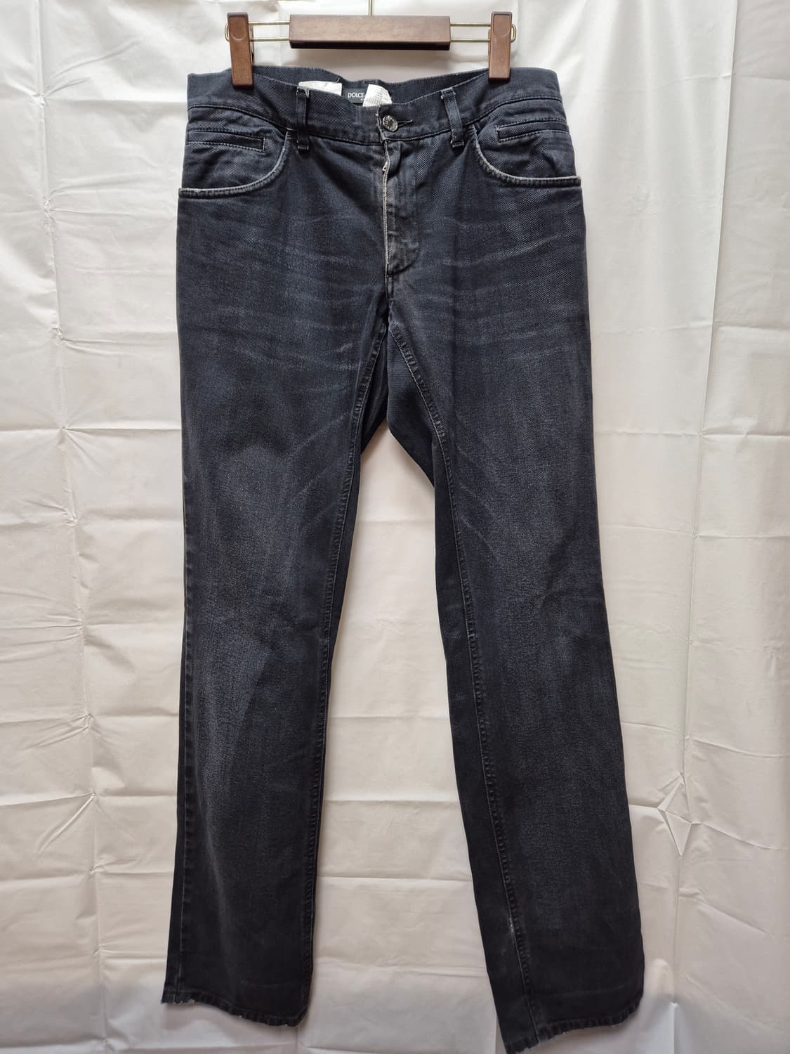 돌체앤가바나  흑청 데님 백화점판 상품이미지1