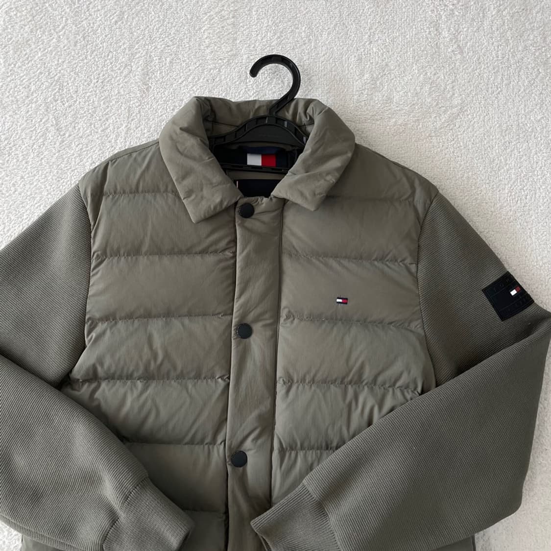 95 타미힐피거 다운 니트패딩 자켓 M 상품이미지2