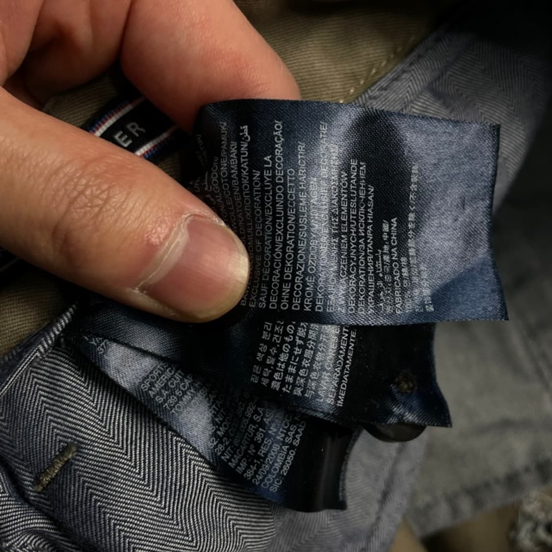 32 타미힐피거 자수 치노팬츠  상품이미지4