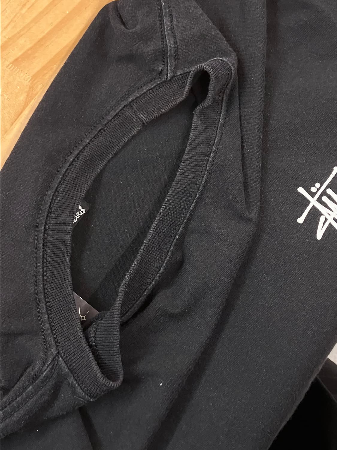 스투시 반팔 티셔츠 블랙 L  #csz3540 상품이미지6