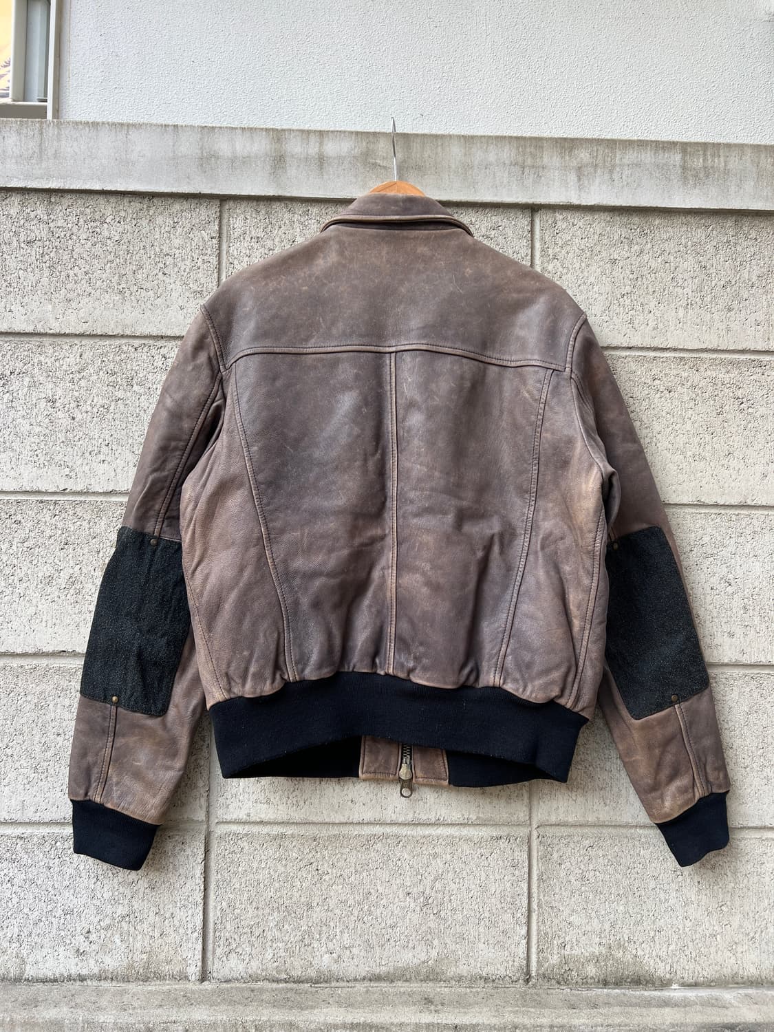 1990s VERSACE CLASSIC V2 90s베르사체 가죽봄버자켓 상품이미지2