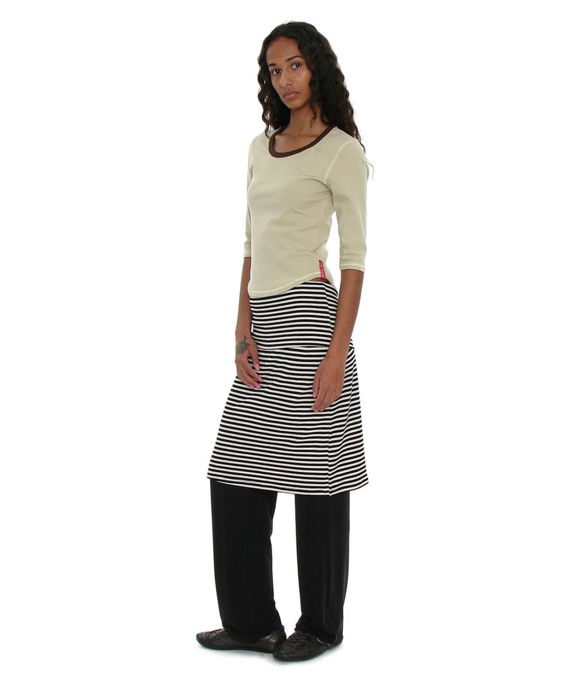 파르티멘토우먼 져지 미디 스커트 Partimento 상품이미지2