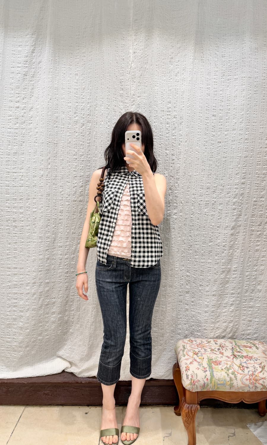 Burberry blue label denim capri 상품이미지2