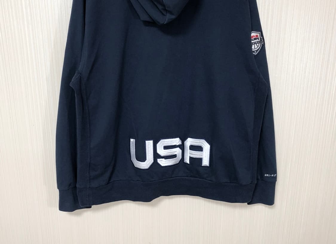 나이키 팀 USA 스탠다드 이슈 남성 농구 풀오버후디 XL(110) 상품이미지10