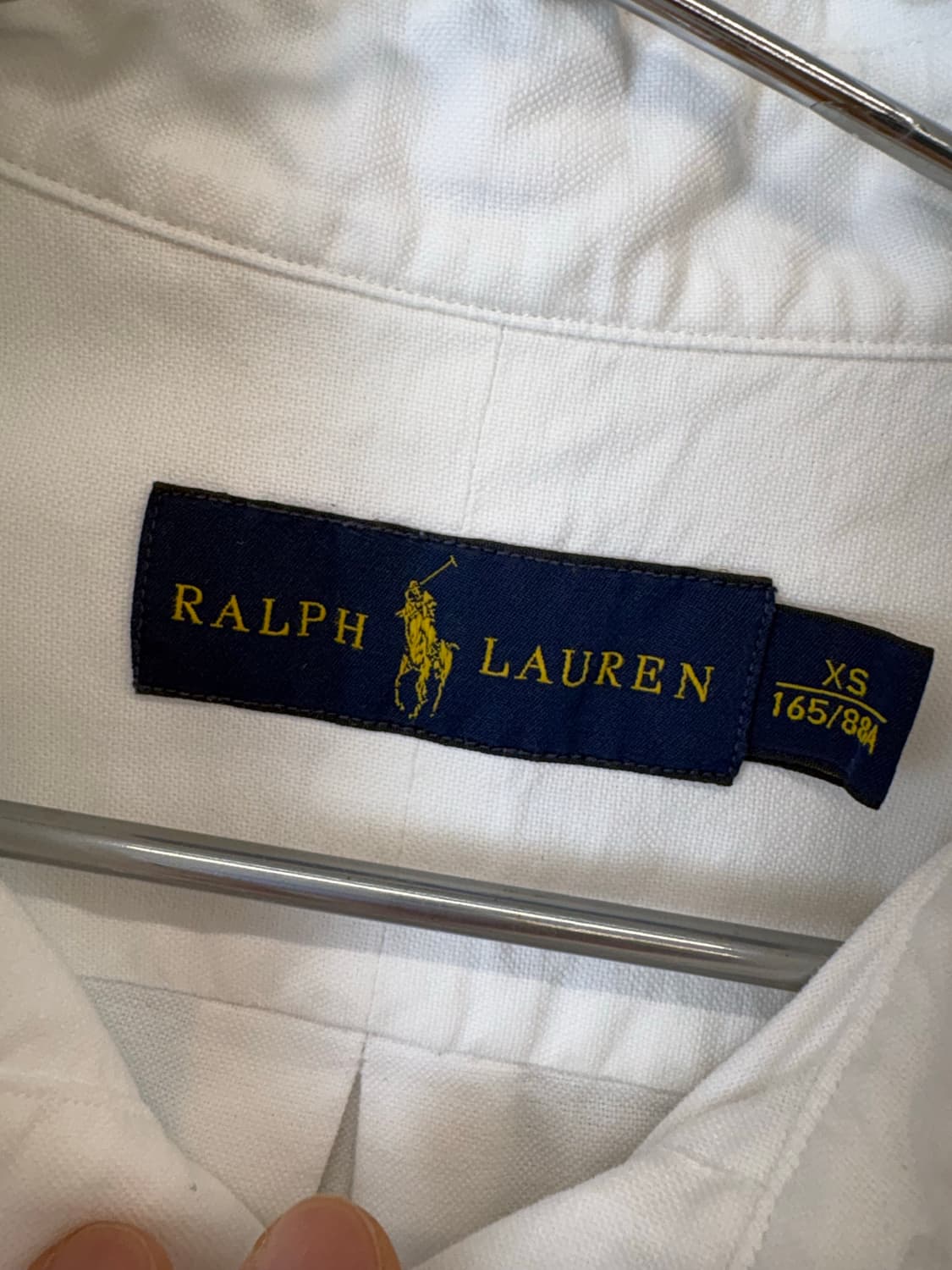 폴로랄프로렌 옥스포드 화이트 반팔셔츠 상품이미지6