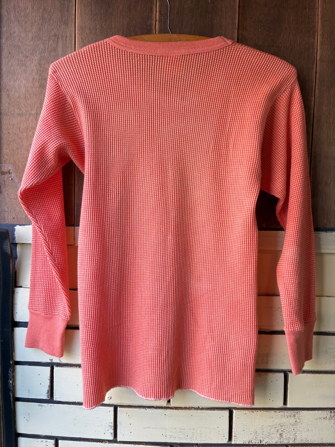 80’s Vintage Waffle Thermal Tee 상품이미지7
