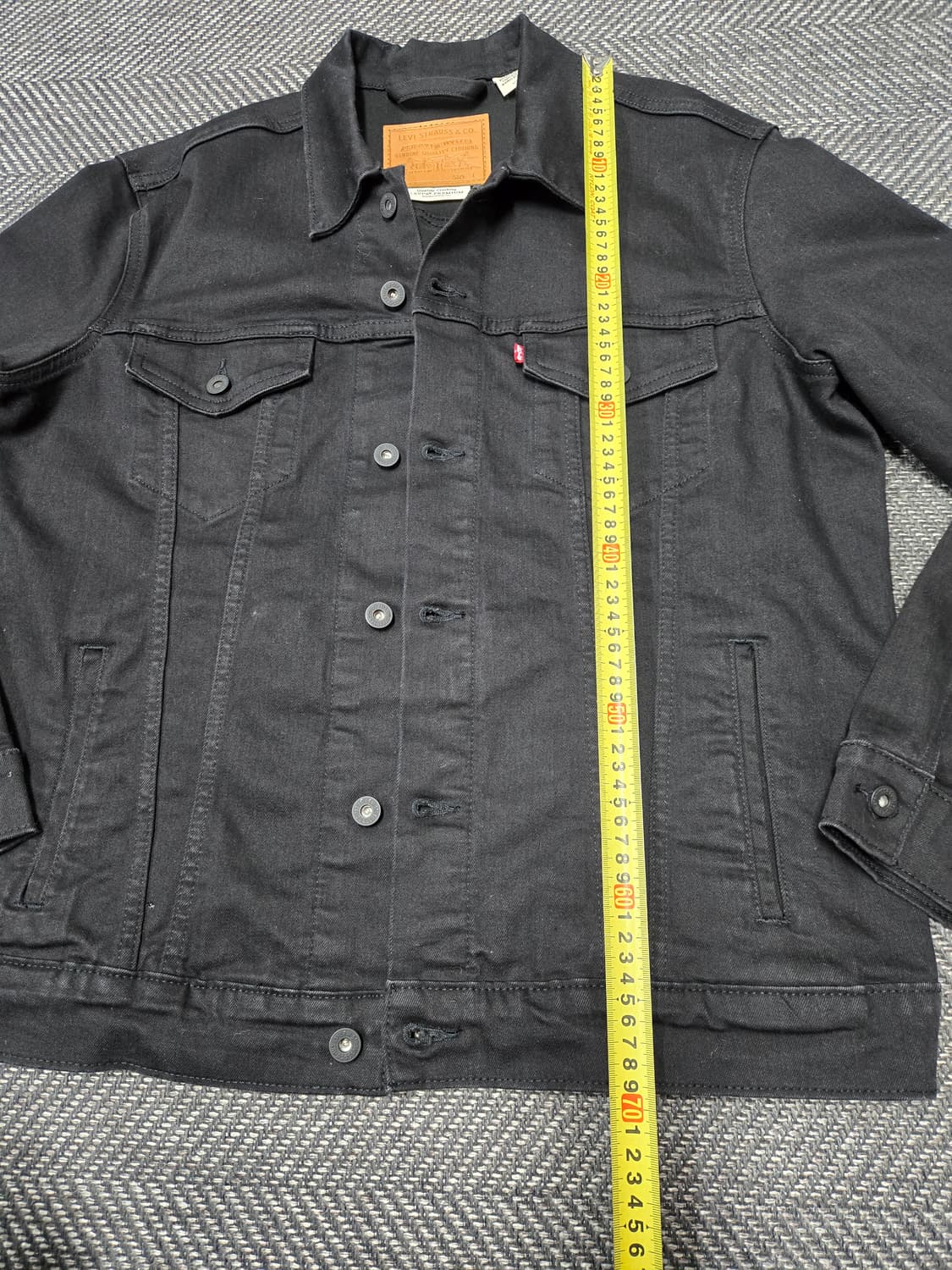 리바이스 프리미엄 블랙 트러커 자켓 스판청자켓 72334 상품이미지9