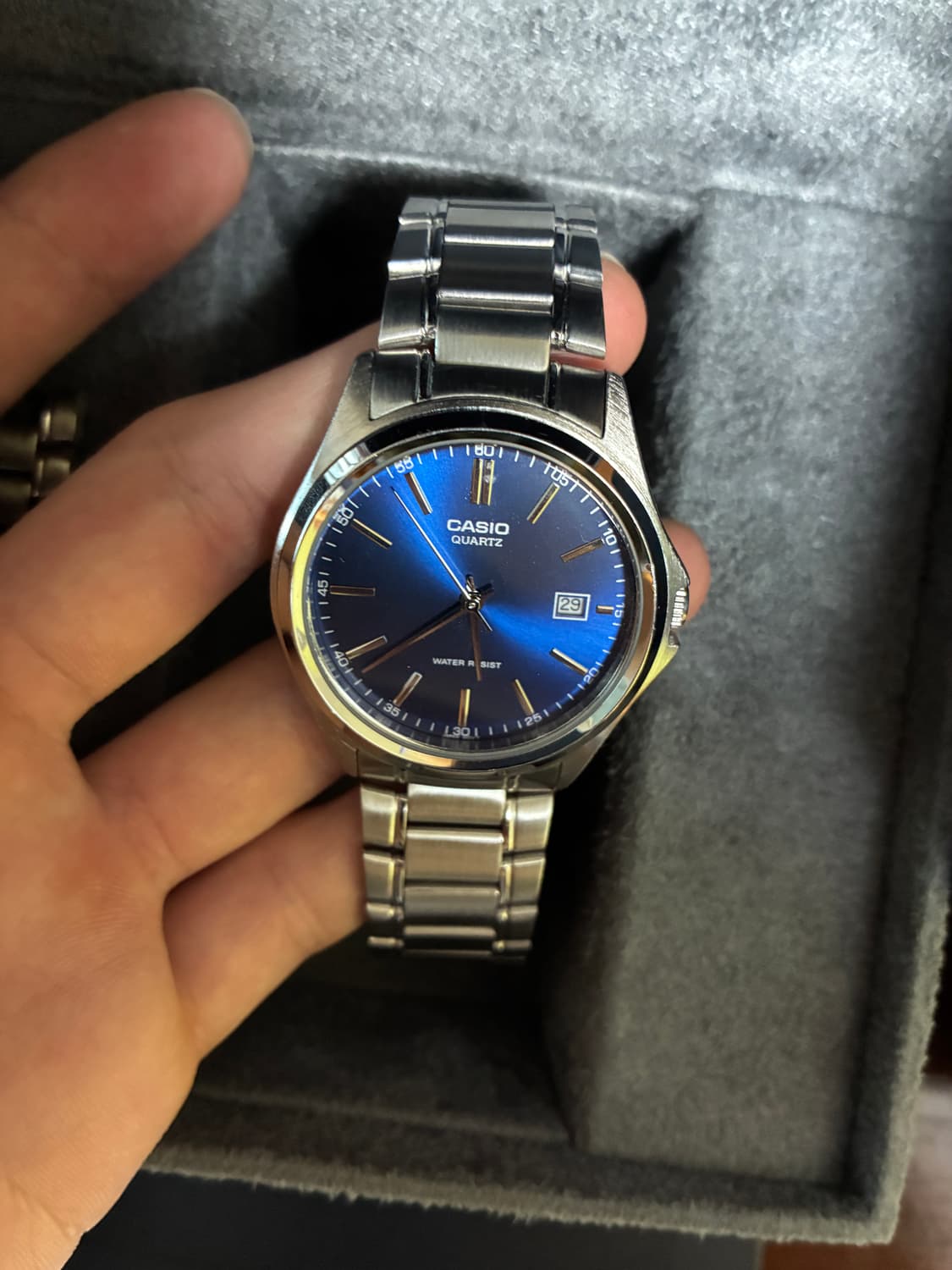 casio MTP 1183 BLUE 카시오 시계 상품이미지2