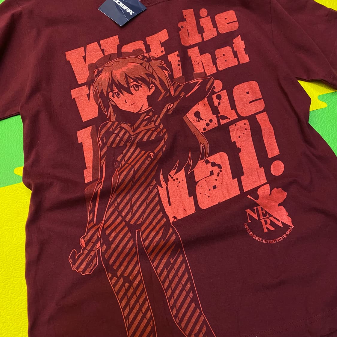 코스파 X 에반게리온 반팔 프린팅 티셔츠 상품이미지3