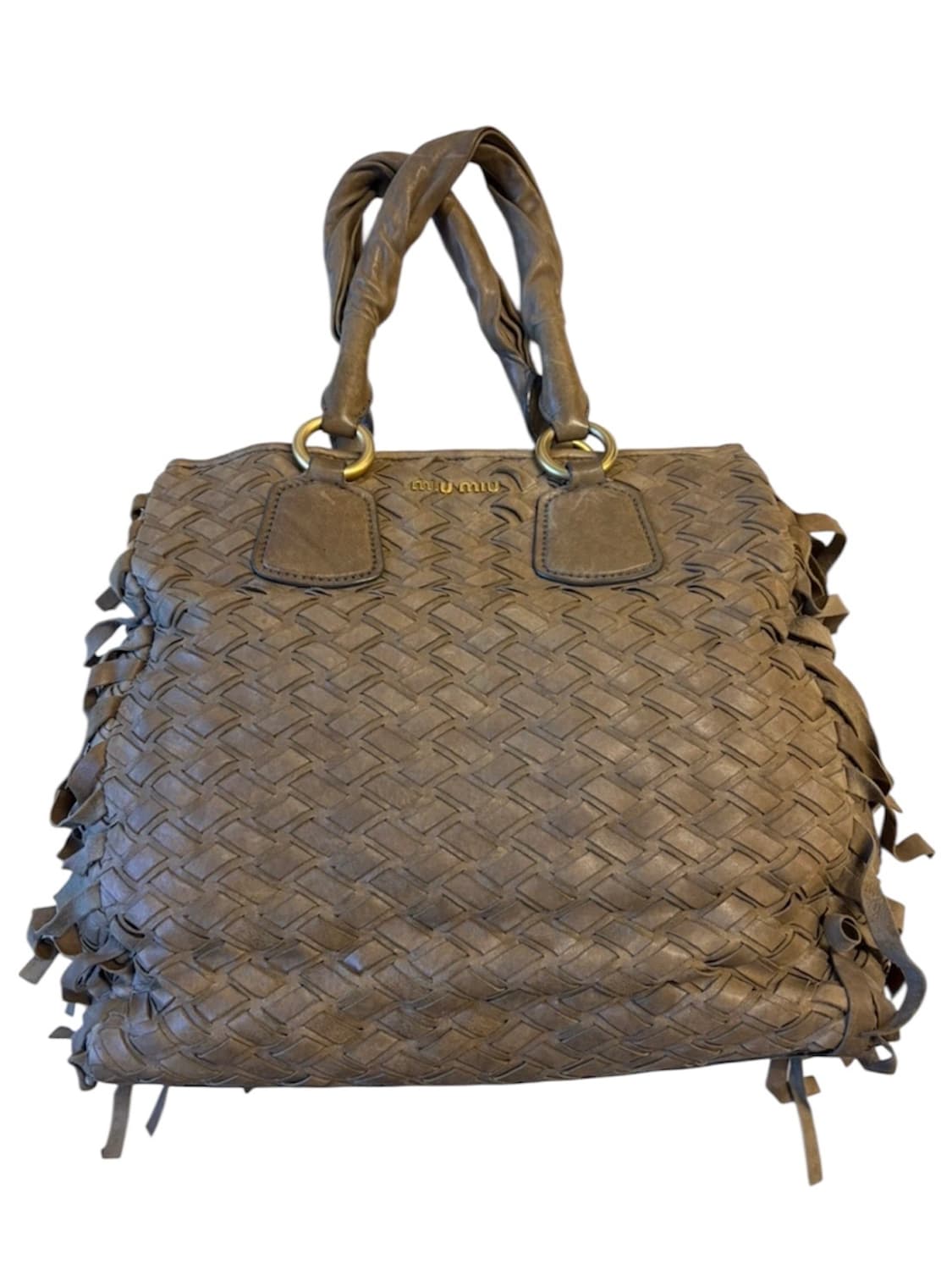 Miu miu 테슬 웨이브 토트백 상품이미지2