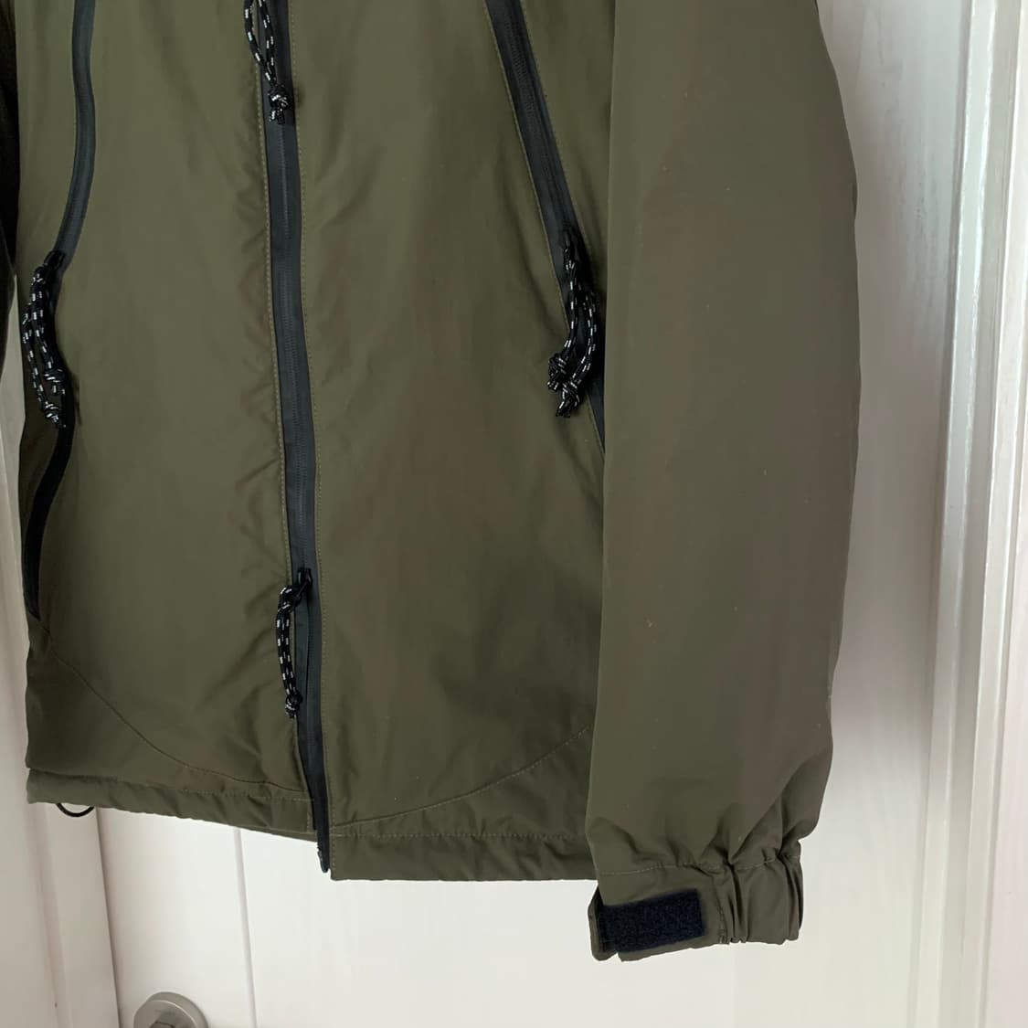 난가 nanga 카키 다운 자켓 오로라 다운 파카 상품이미지3