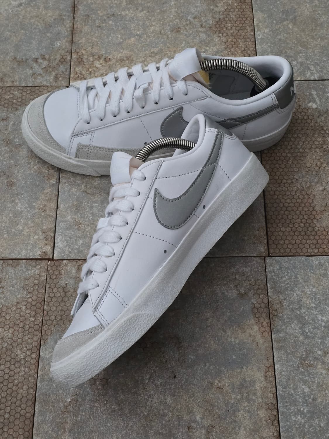 (245)나이키 블레이저 로우 77 화이트 실버 상품이미지6