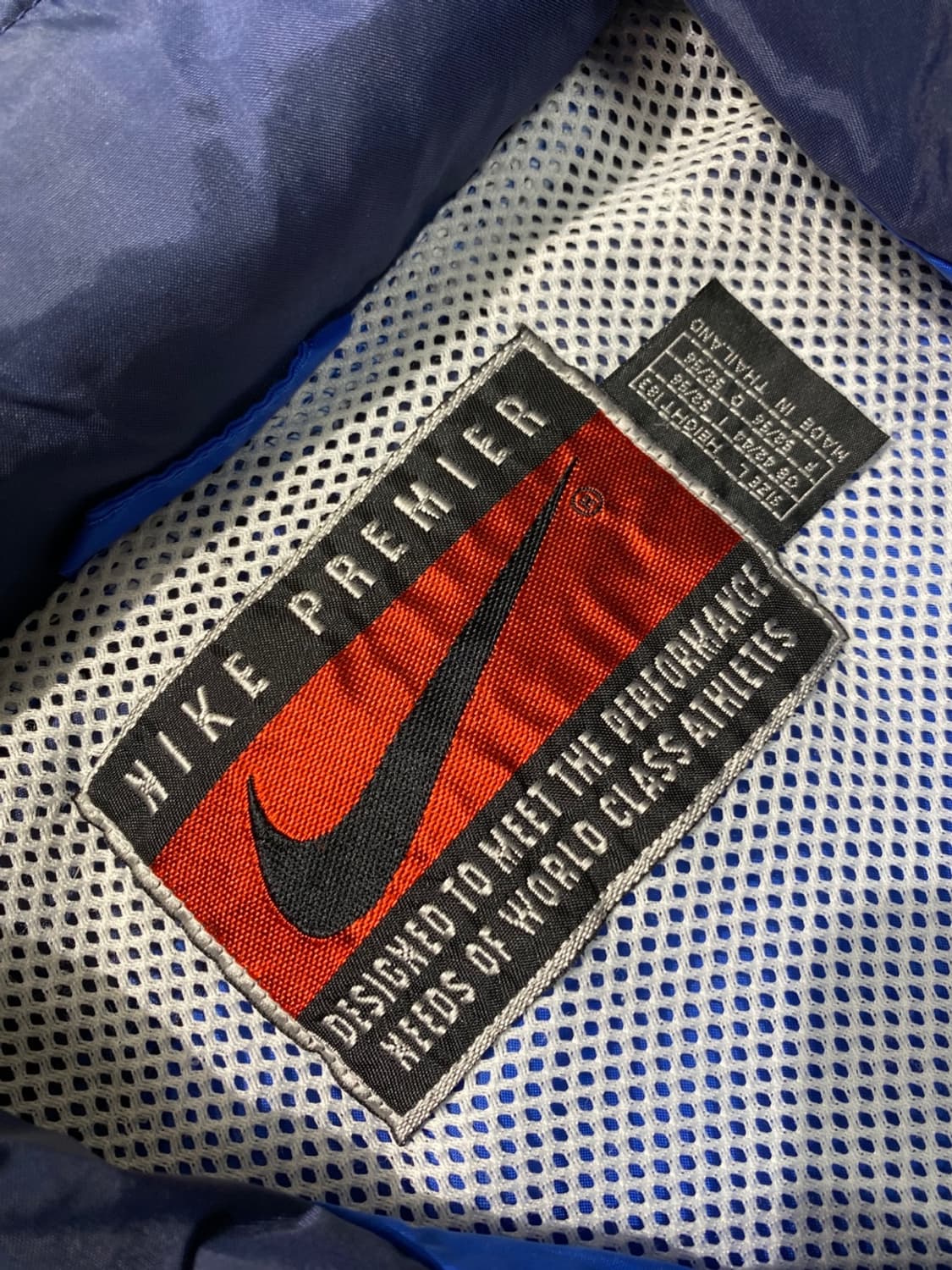 [L-XL] 90s Nike 나이키 프리미어 이탈리아팀 바람막이 상품이미지9
