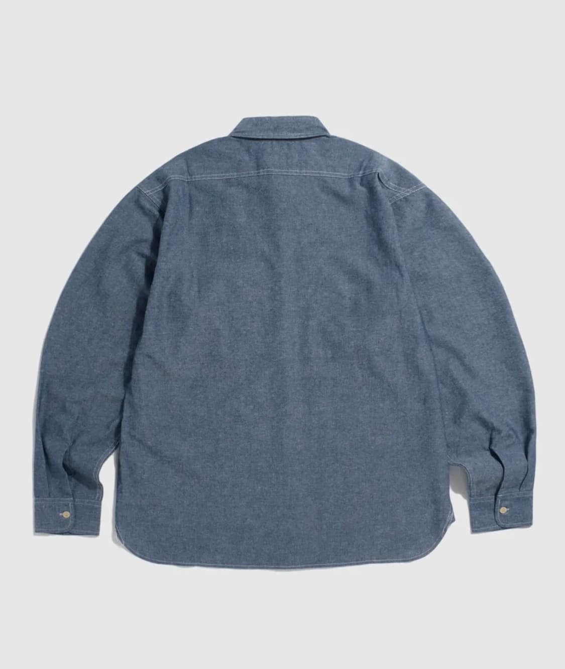 브론슨 Blue Chambray Work Shirt KR Ver. 상품이미지2