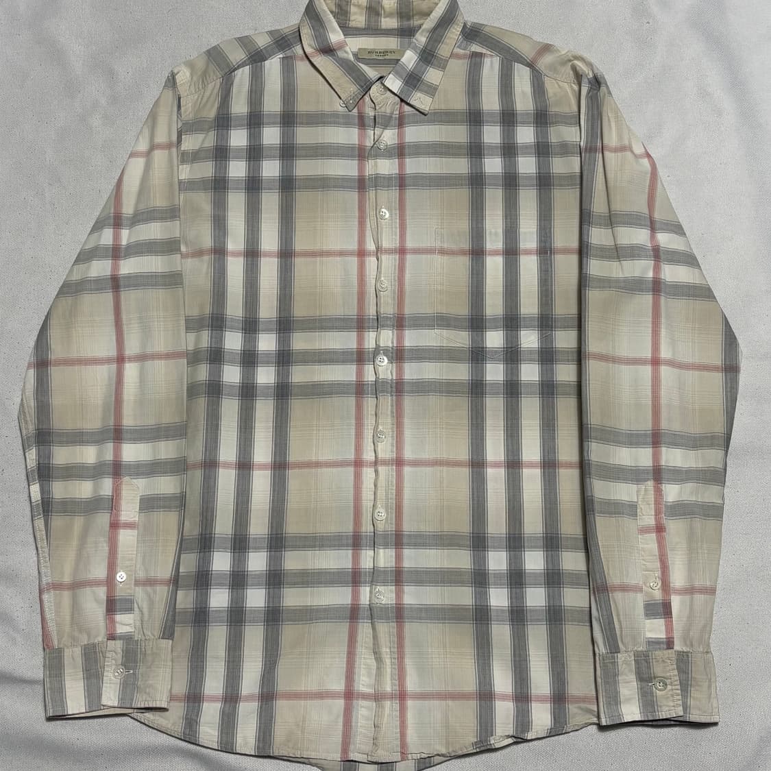 🫶🏻 버버리 베이지 체크 셔츠 🫶🏻 상품이미지1