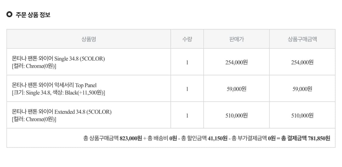 몬타나 팬톤 와이어 크롬 선반(2단) 팝니다 상품이미지3