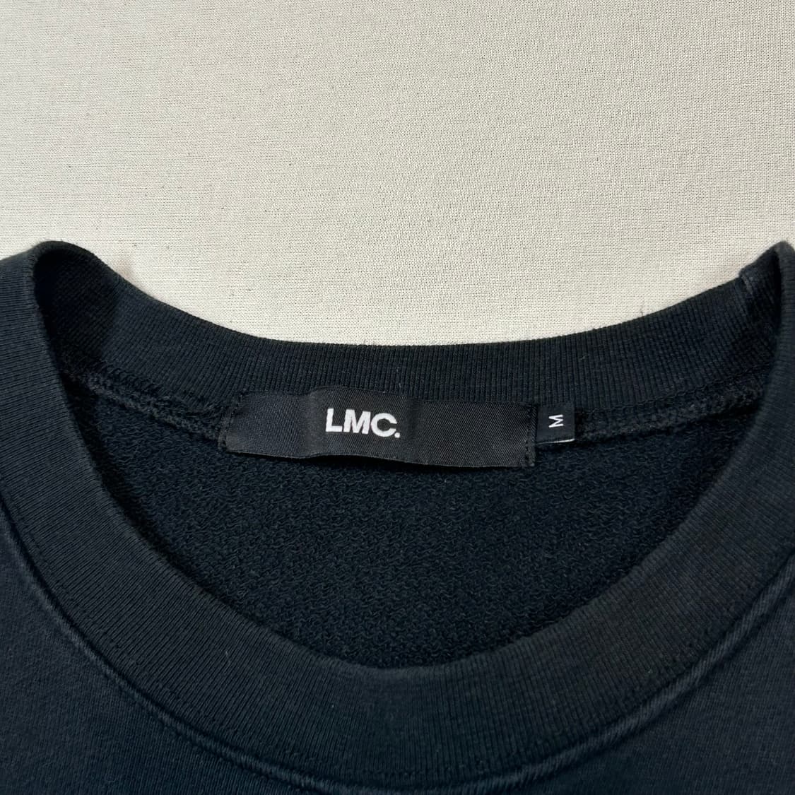 M) LMC 블랙 맨투맨 긴팔 티셔츠 상품이미지8