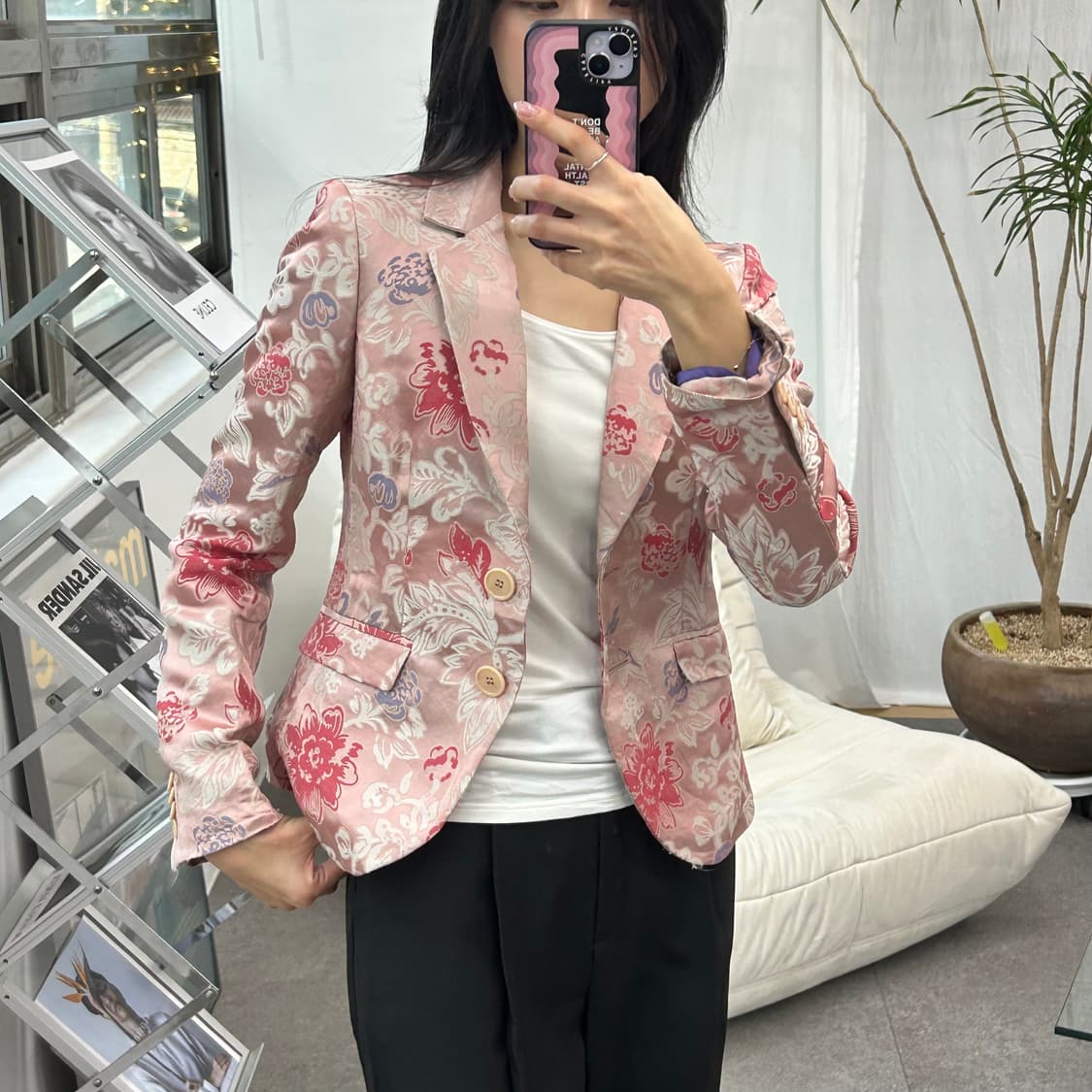 에트로 플라워 패턴 자켓 상품이미지3