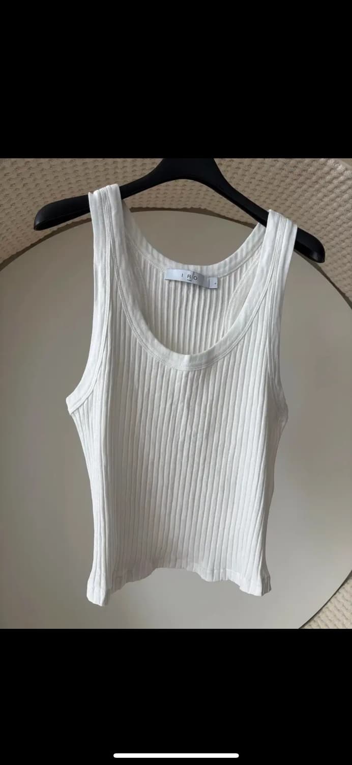 이로(IRO)2025 s/s 엠마 탱크탑  화이트, 베이지, 블랙 상품이미지3