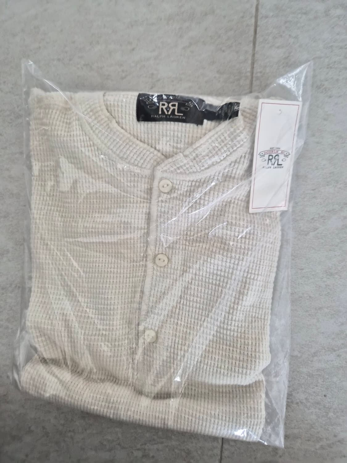 RRL 와플 헨리넥 티셔츠 상품이미지1