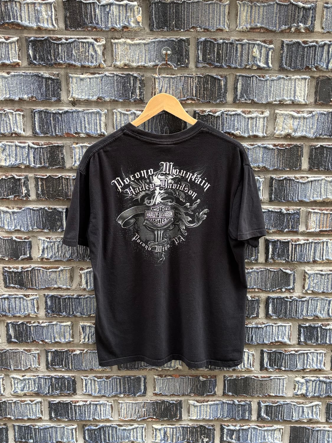 할리데이비슨 빈티지 MAD RIDE 티셔츠 상품이미지2