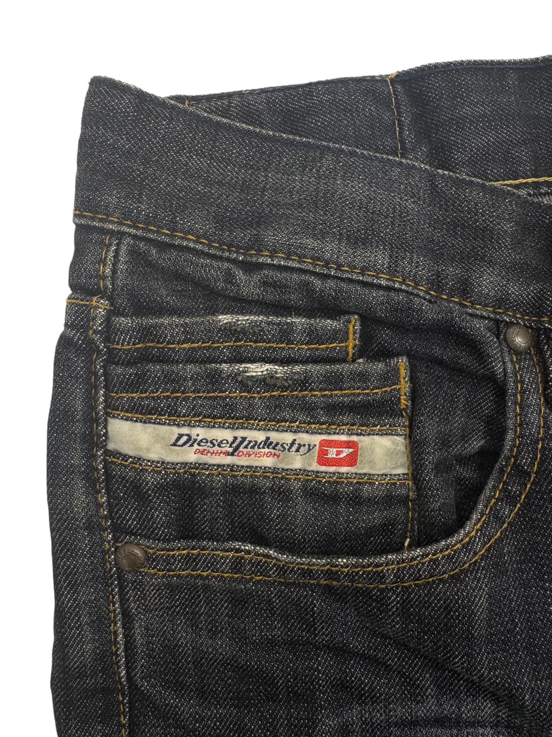 Diesel 워시드 스트레이트 데님 상품이미지3