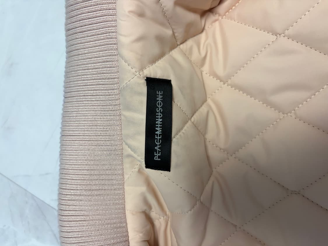 피스마이너스원 바시티 자켓 s 민트 상품이미지6