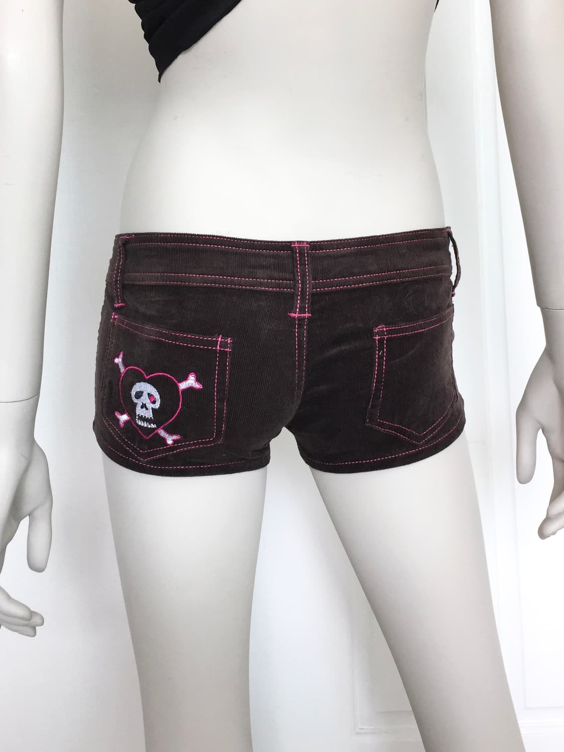 Miss Sixty Skull Coduroy Shorts 상품이미지4