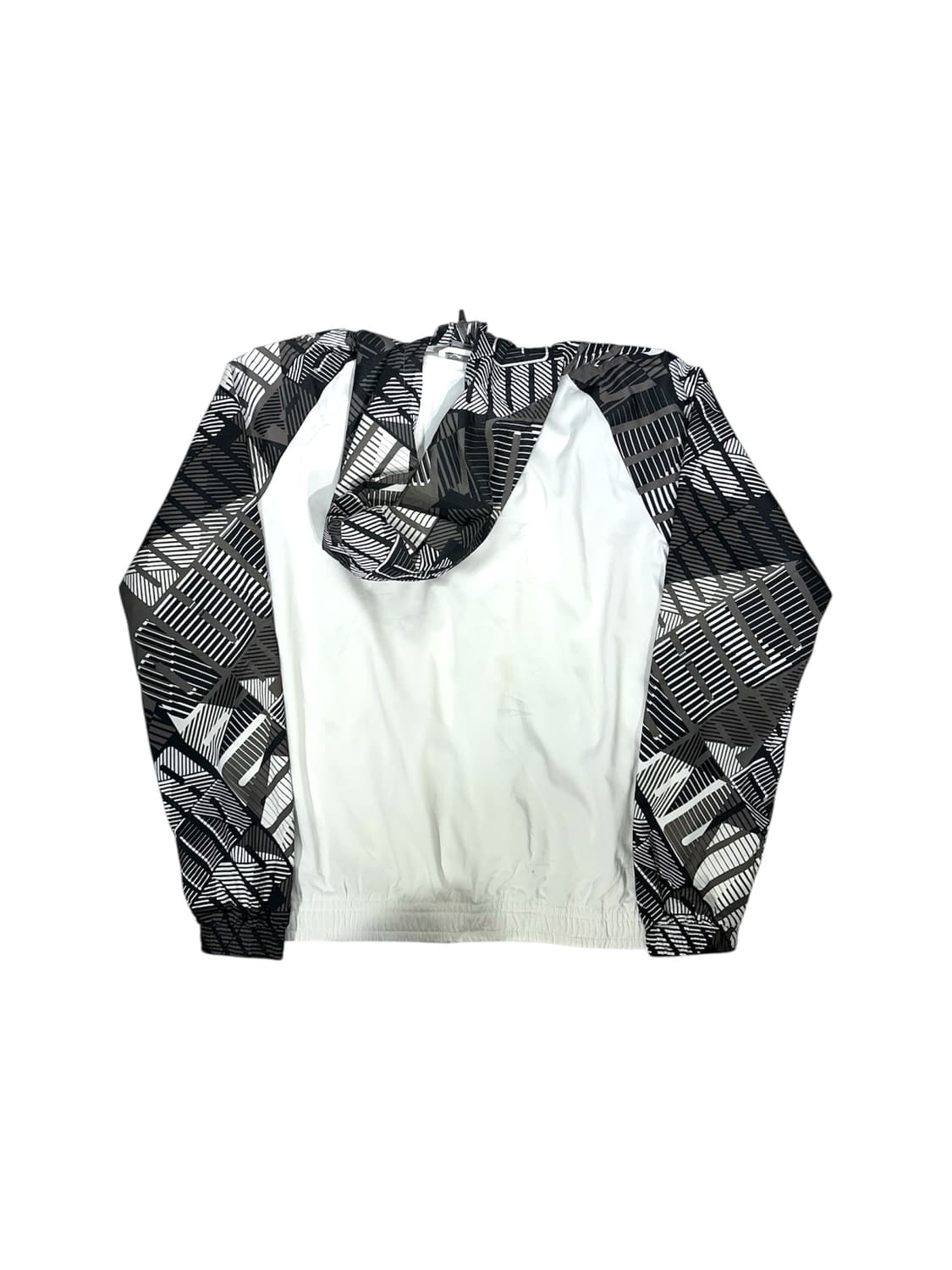 푸마 화이트 배색 후드 트랙탑 져지 L 상품이미지6