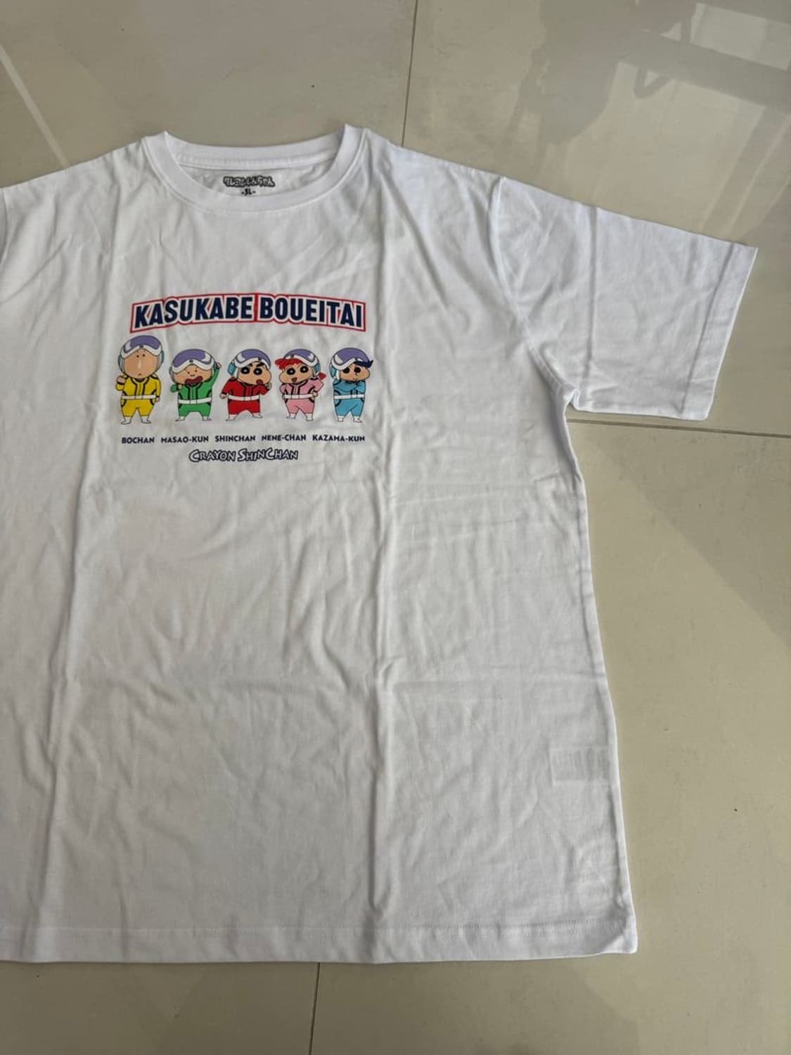 마지막재고💙💙 CRAYON SHIN-SHAN DIAGRAM TEE 상품이미지2