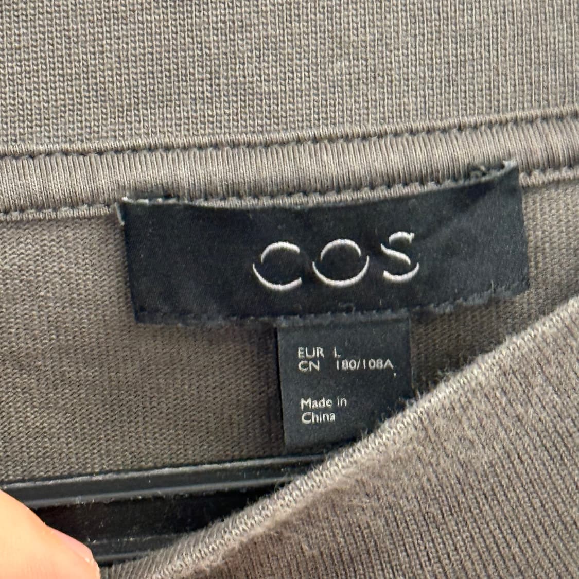 코스(COS) 오버핏 반팔 티셔츠 (L) 상품이미지2