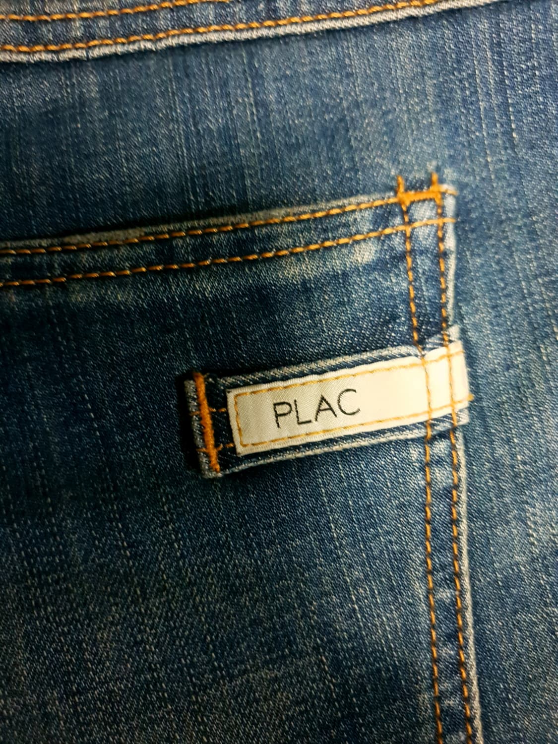 (단종매물) 플랙 베를린 A09 슬림 스트레이트 워싱 데님팬츠 (30) 상품이미지6