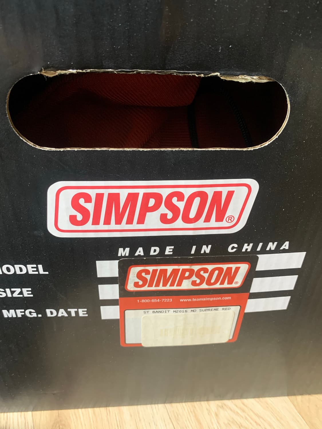 심슨 슈프림 헬멧 m  상품이미지6