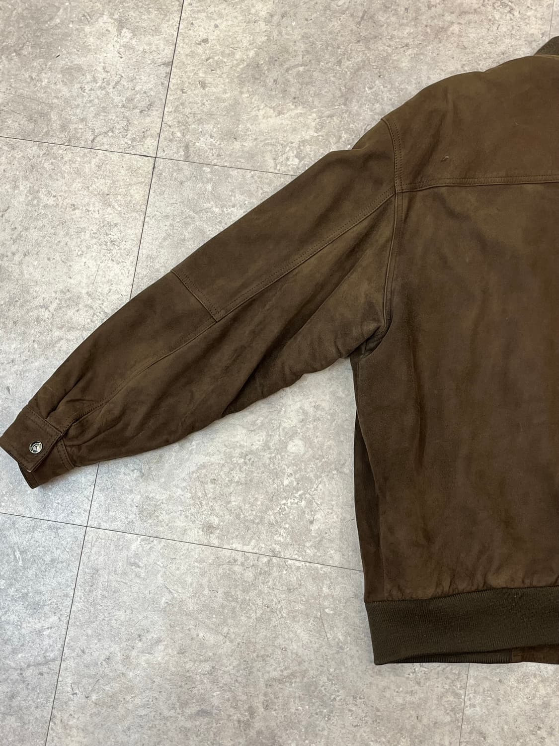 버튼 레더 자켓 브라운  #csz1888 상품이미지9