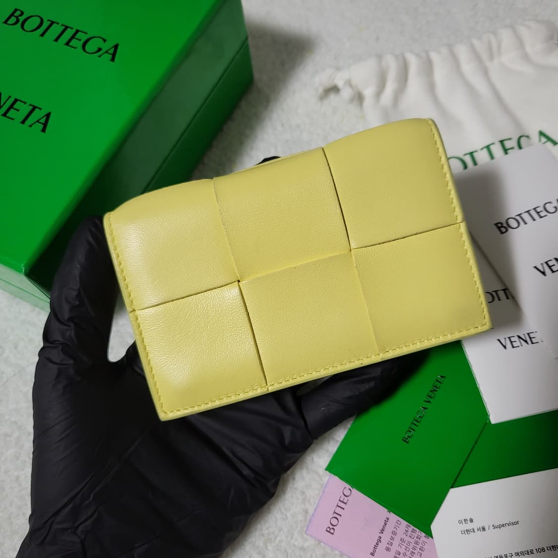 [신형/풀구성] 보베가베네타 카세트 비즈니스 명함 카드지갑 상품이미지3