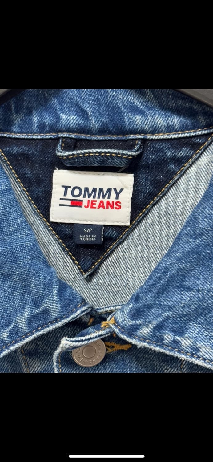 Tommy Jeans 데님 오버핏자켓 남녀공용 S 상품이미지4