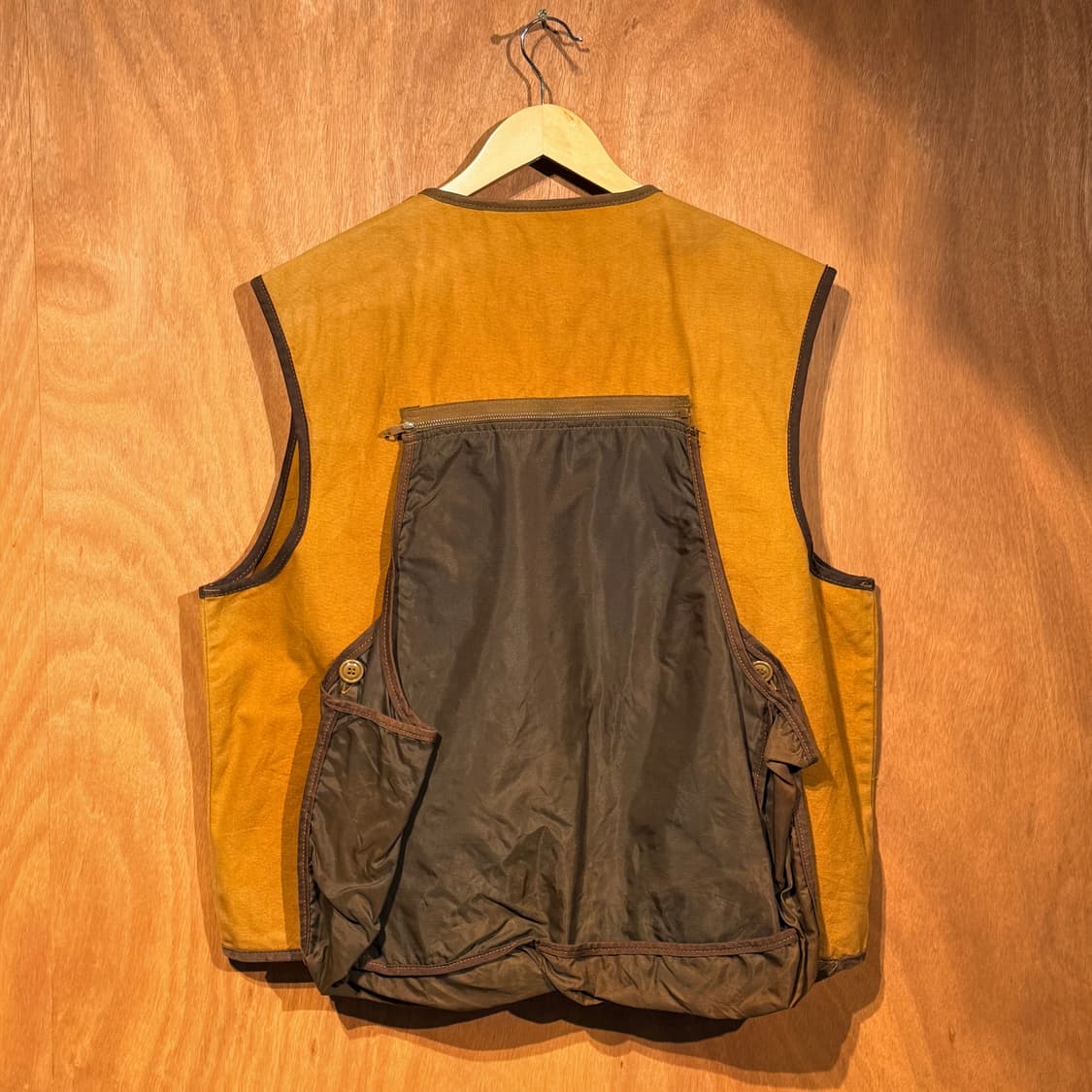 USA 60s 아메리칸필드 덕캔버스 헌팅 베스트 XL 상품이미지5