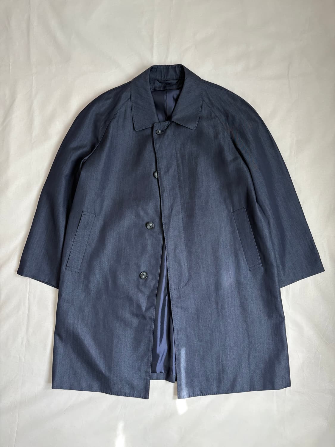 vintage denim trench coat 상품이미지1