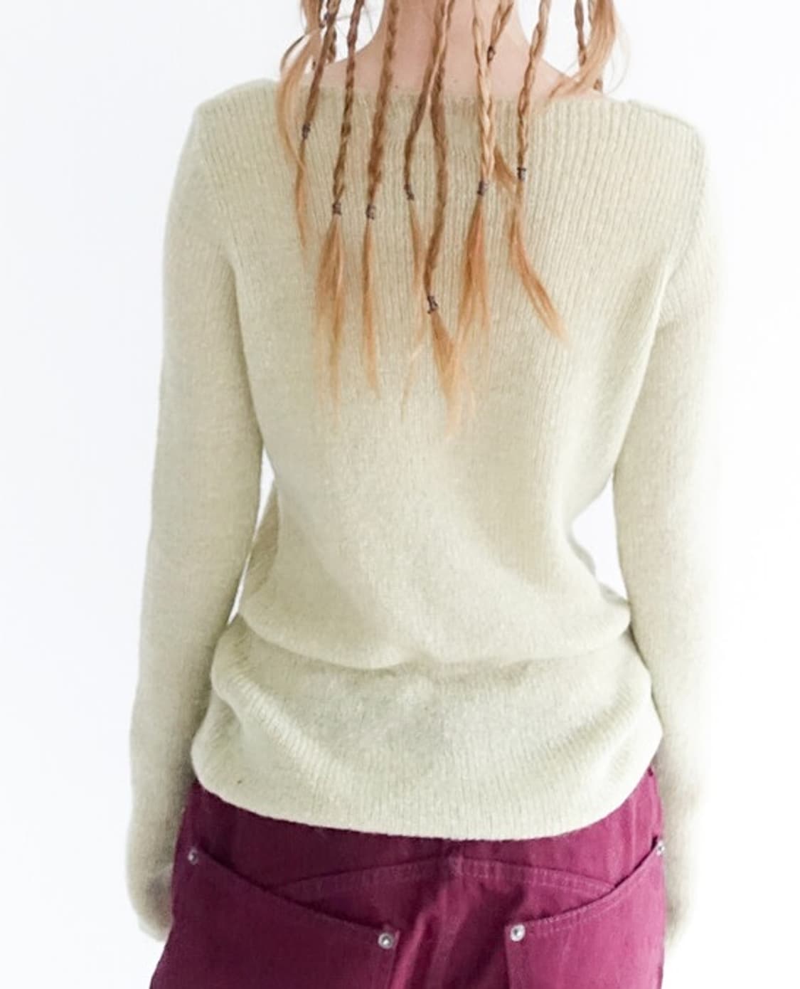 faerie mohair slim knit top  상품이미지4