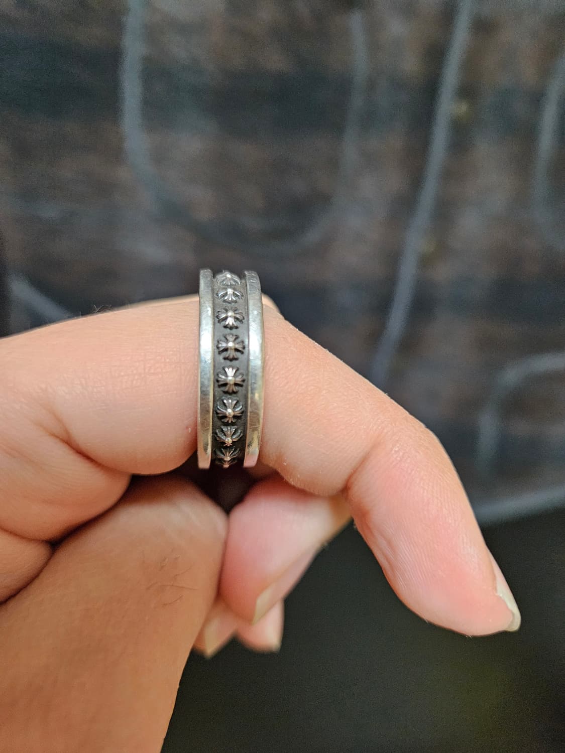 크롬하츠 미니플러스링 us11사이즈 상품이미지5