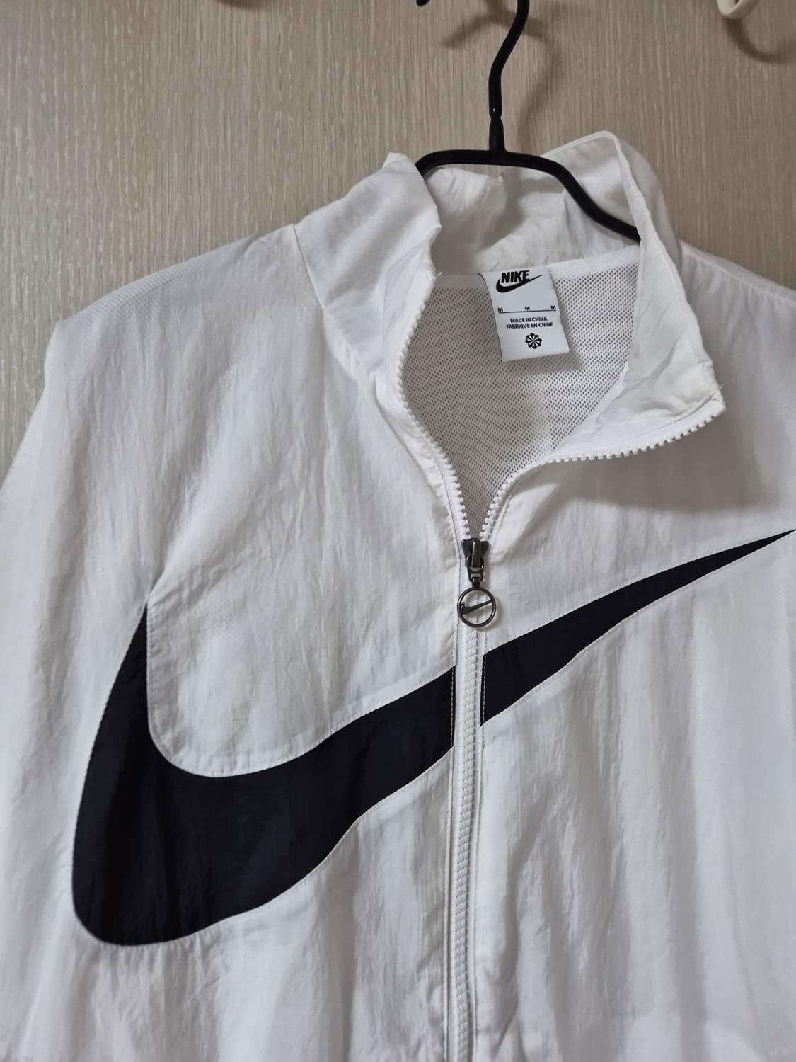 (23년) 나이키 NSW 에센셜 우븐 자켓 화이트 M 여성 상품이미지4