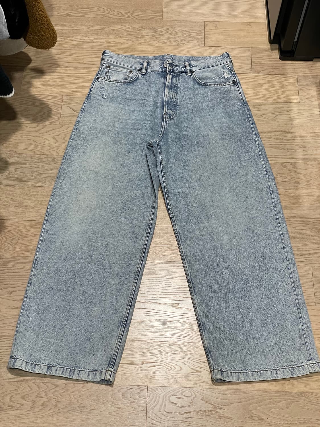 아크네 스튜디오 1989 데님 와이드 배기진 상품이미지2