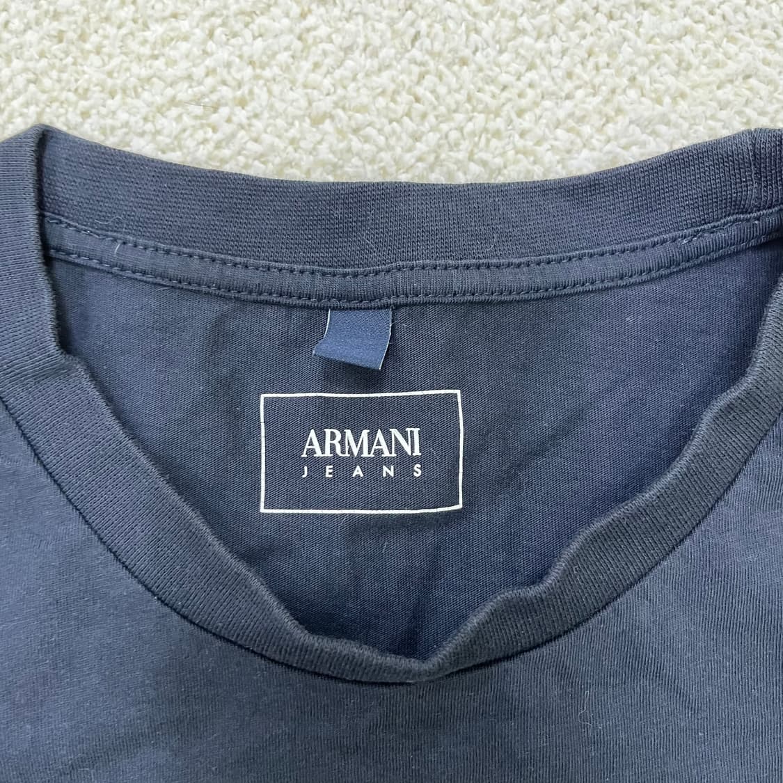 110 아르마니진스 반팔 티셔츠 0324M 상품이미지2