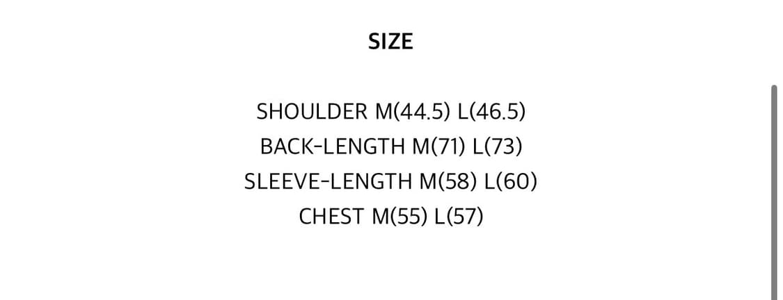 A.ta 데일리 셔츠 M 상품이미지6