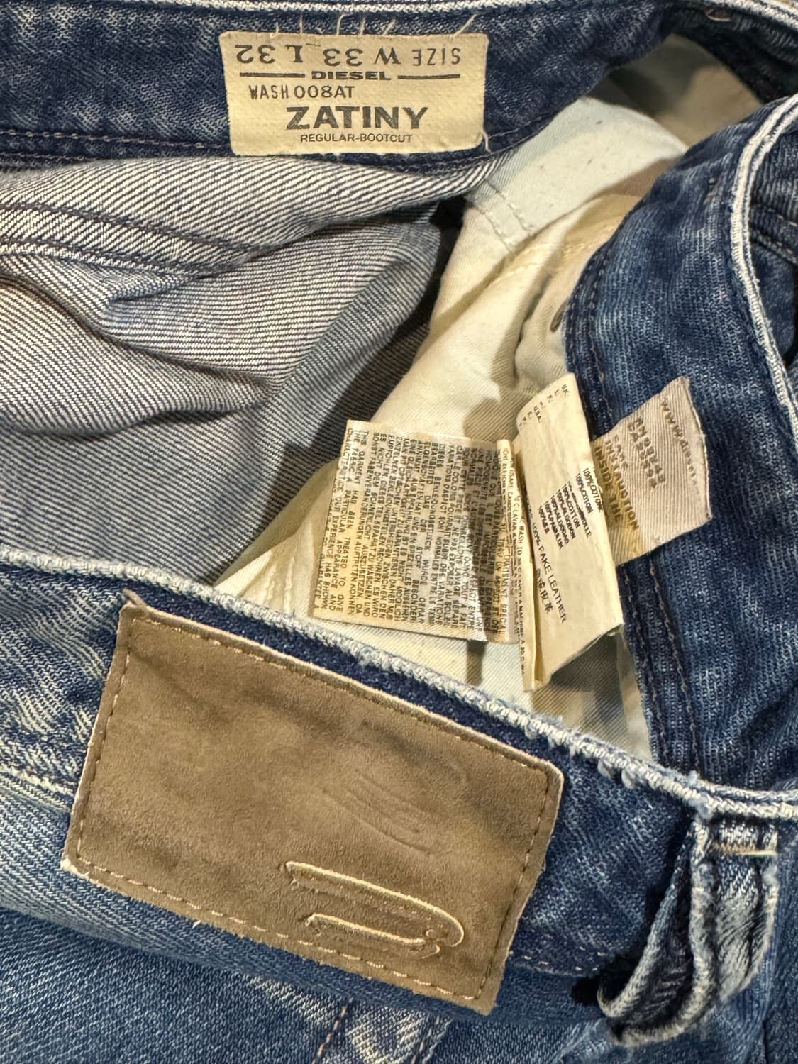 디젤 자티니 디스트로이드 진 상품이미지5