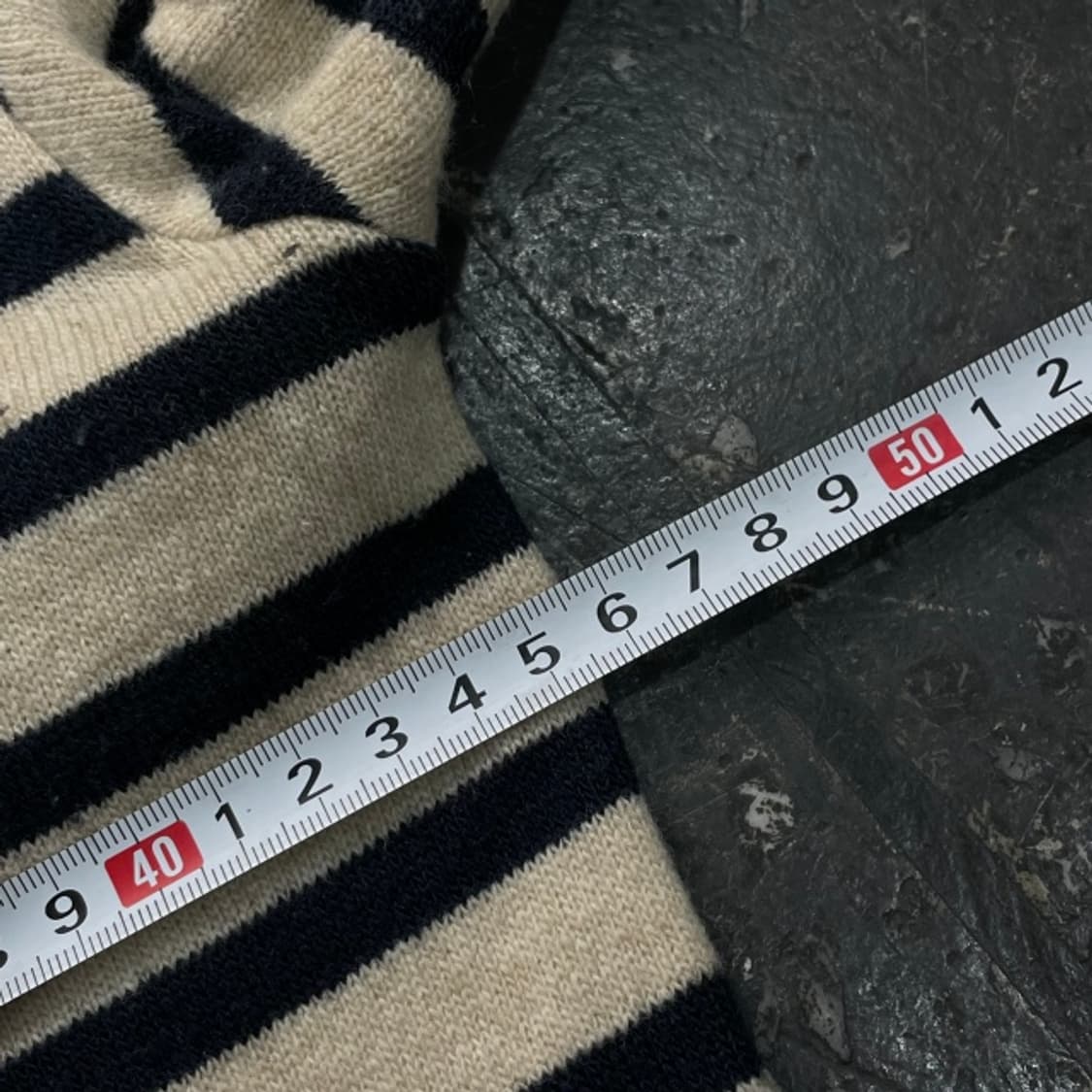 90 세인트제임스 단가라 니트  상품이미지5