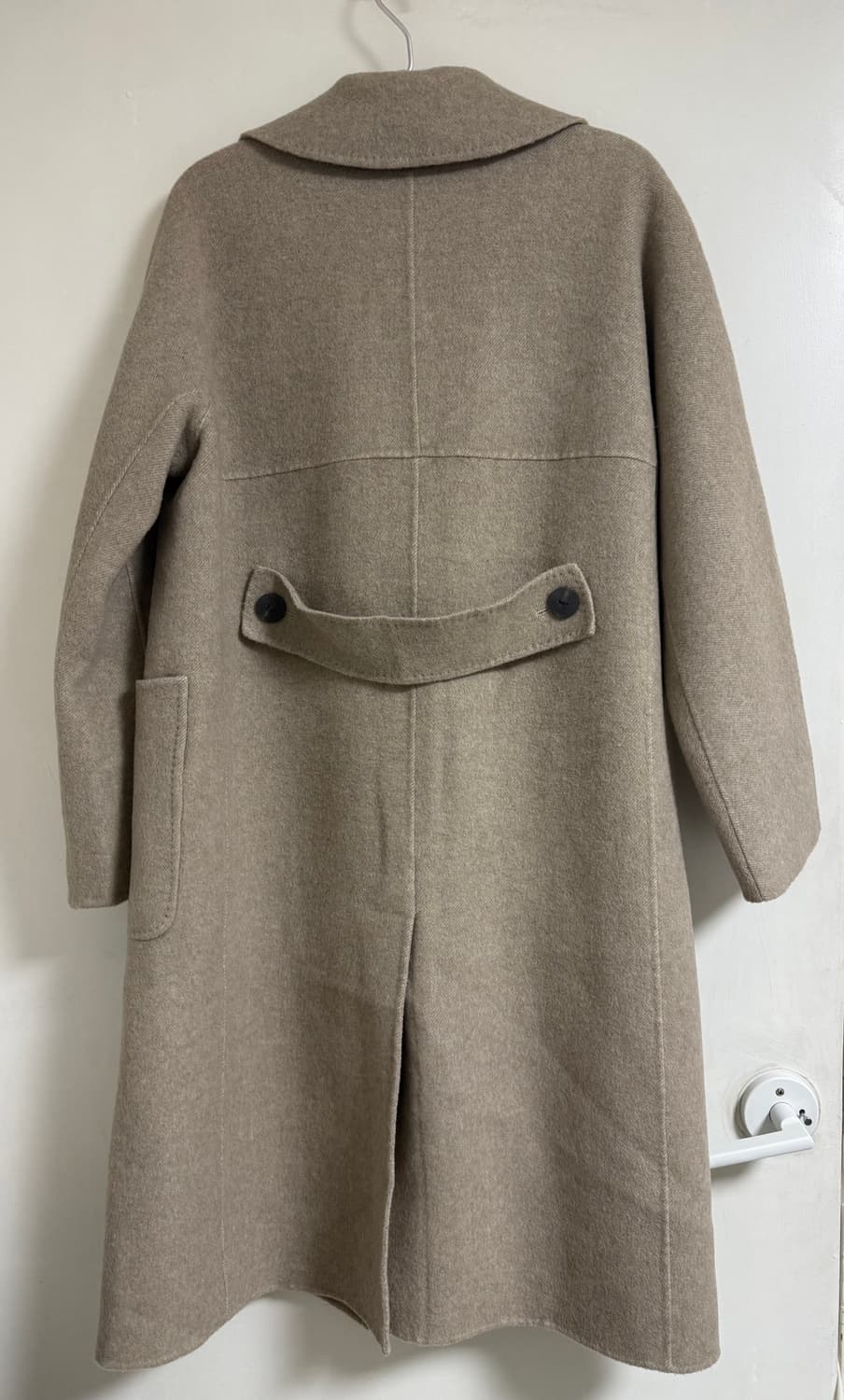 SO. WOOL더블 버튼 양모 코트 M 상품이미지5
