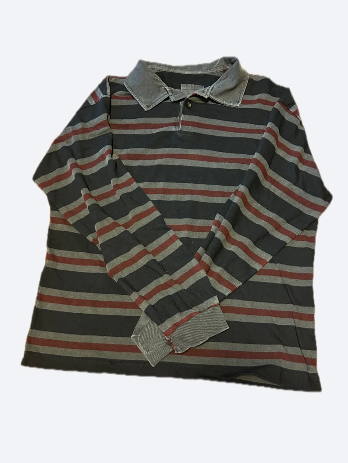 Vintage stripe polo shirt 상품이미지3