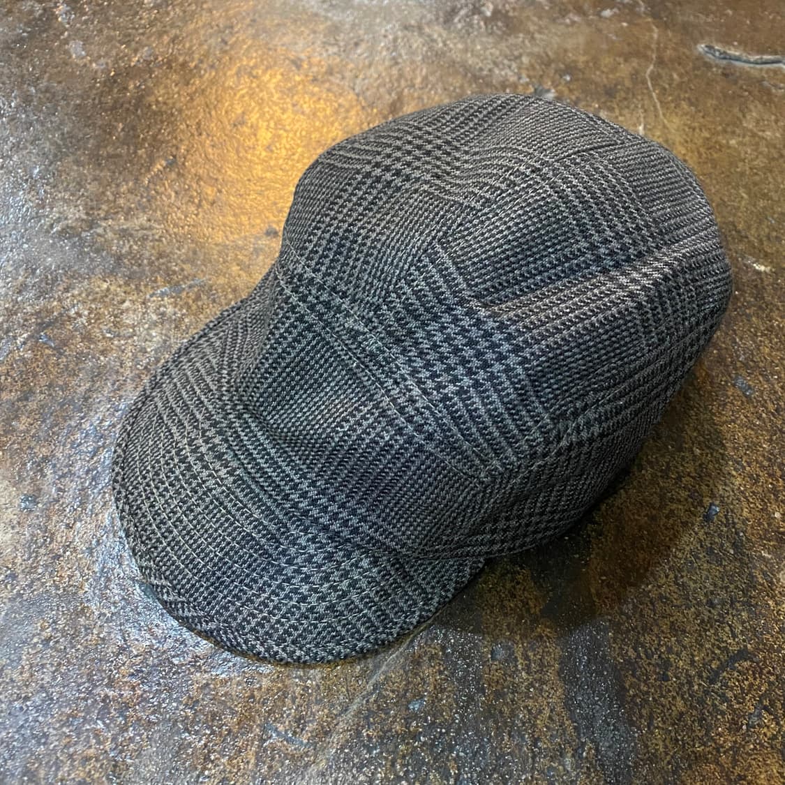 논네이티브 체크 울 캡 상품이미지2