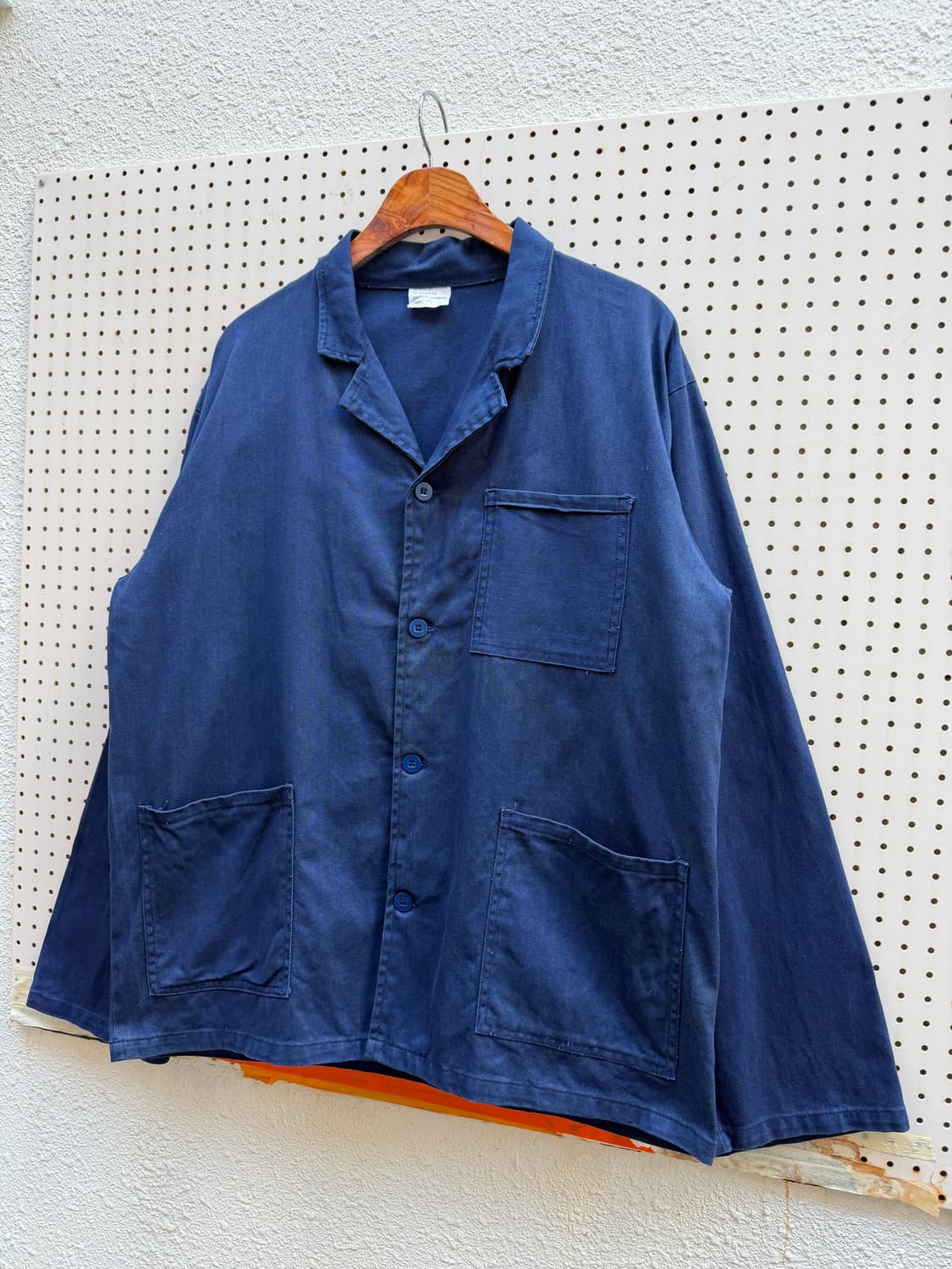 OLD VINTAGE NAVY OPEN COLLAR 프렌치워크자켓 상품이미지4
